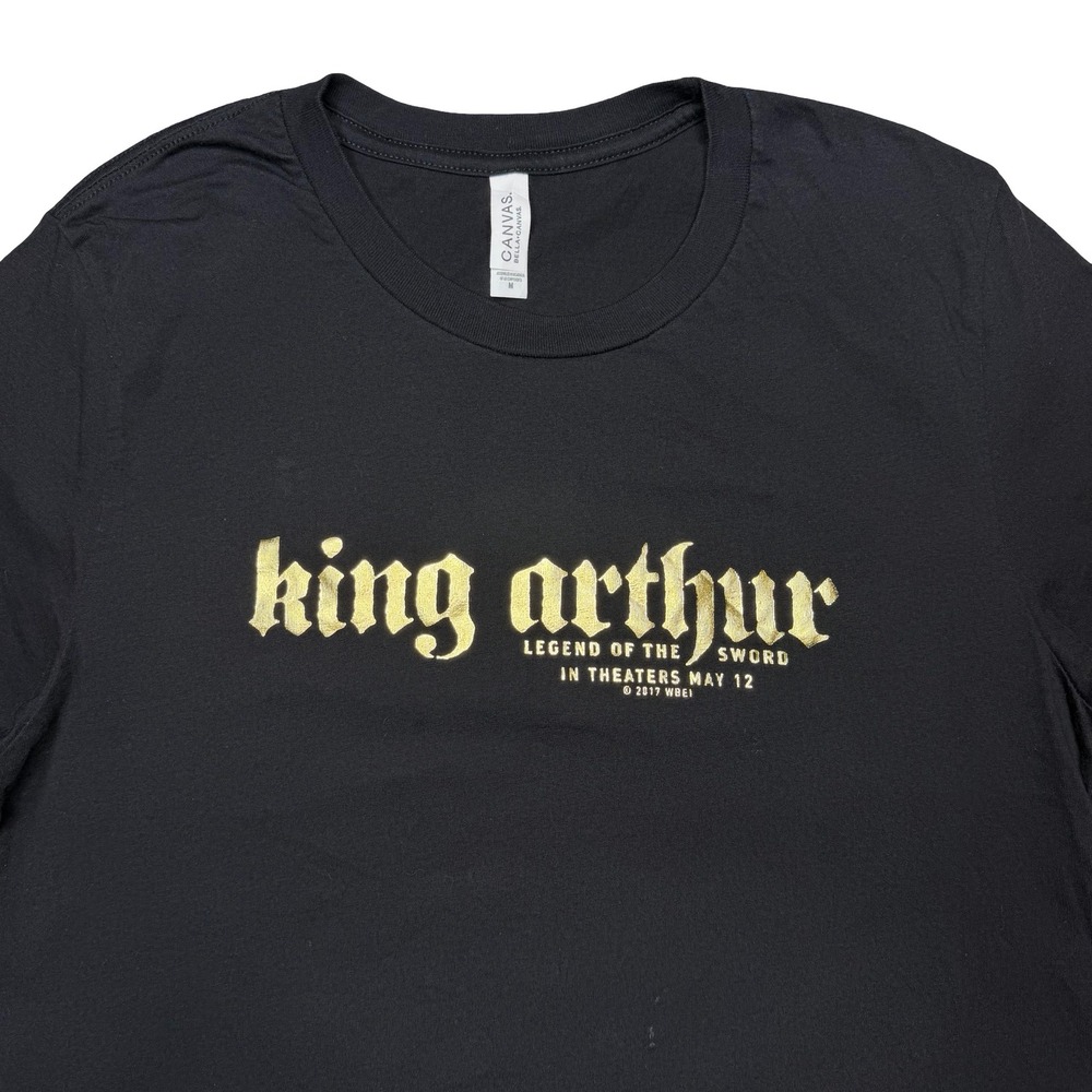 King Arthur 2017 movie film promo shirt